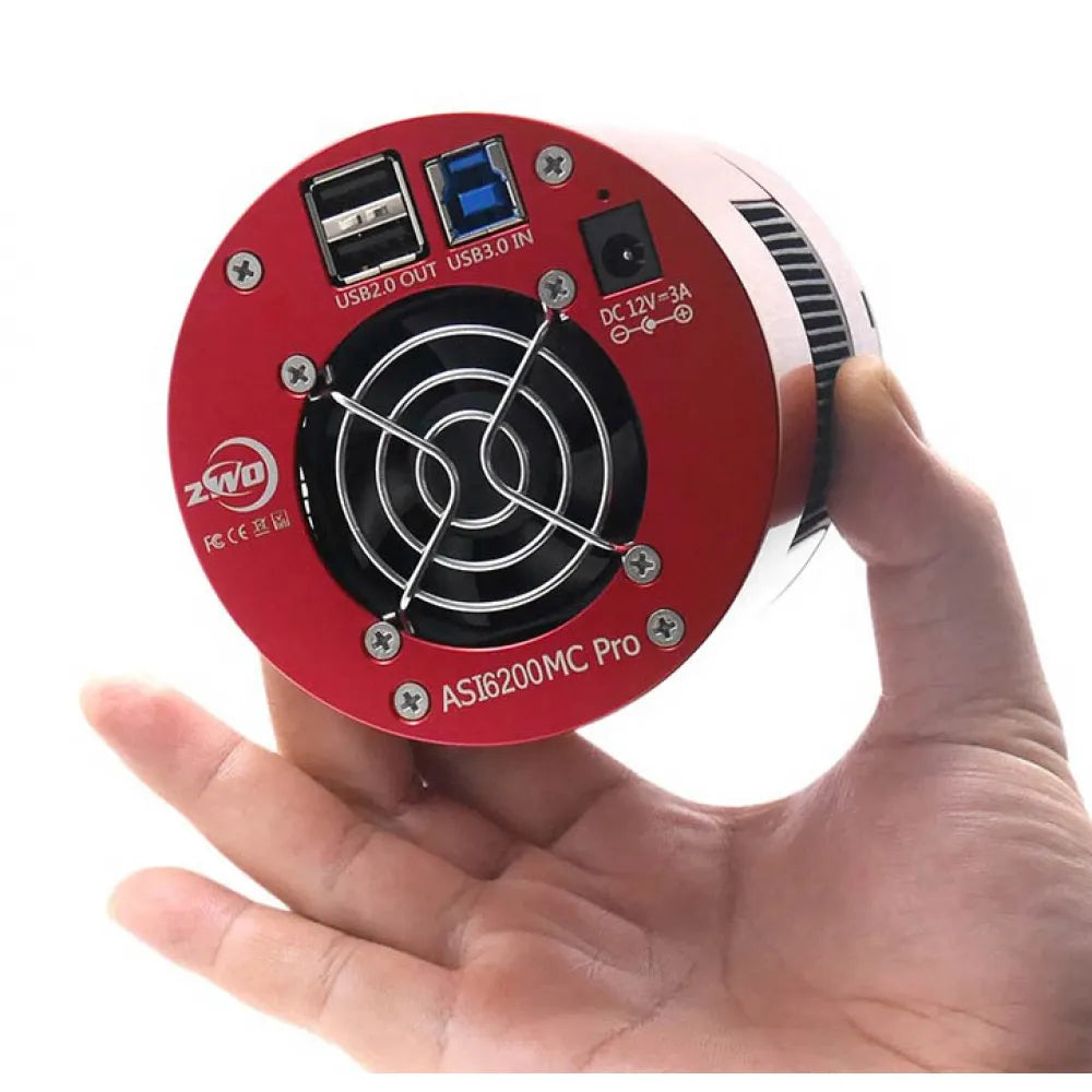 ZWO ASI6200MM PRO COOLED FULL FRAME Monochrome Deep Sky Imaging Camera - 62MPixels - Vega Vision