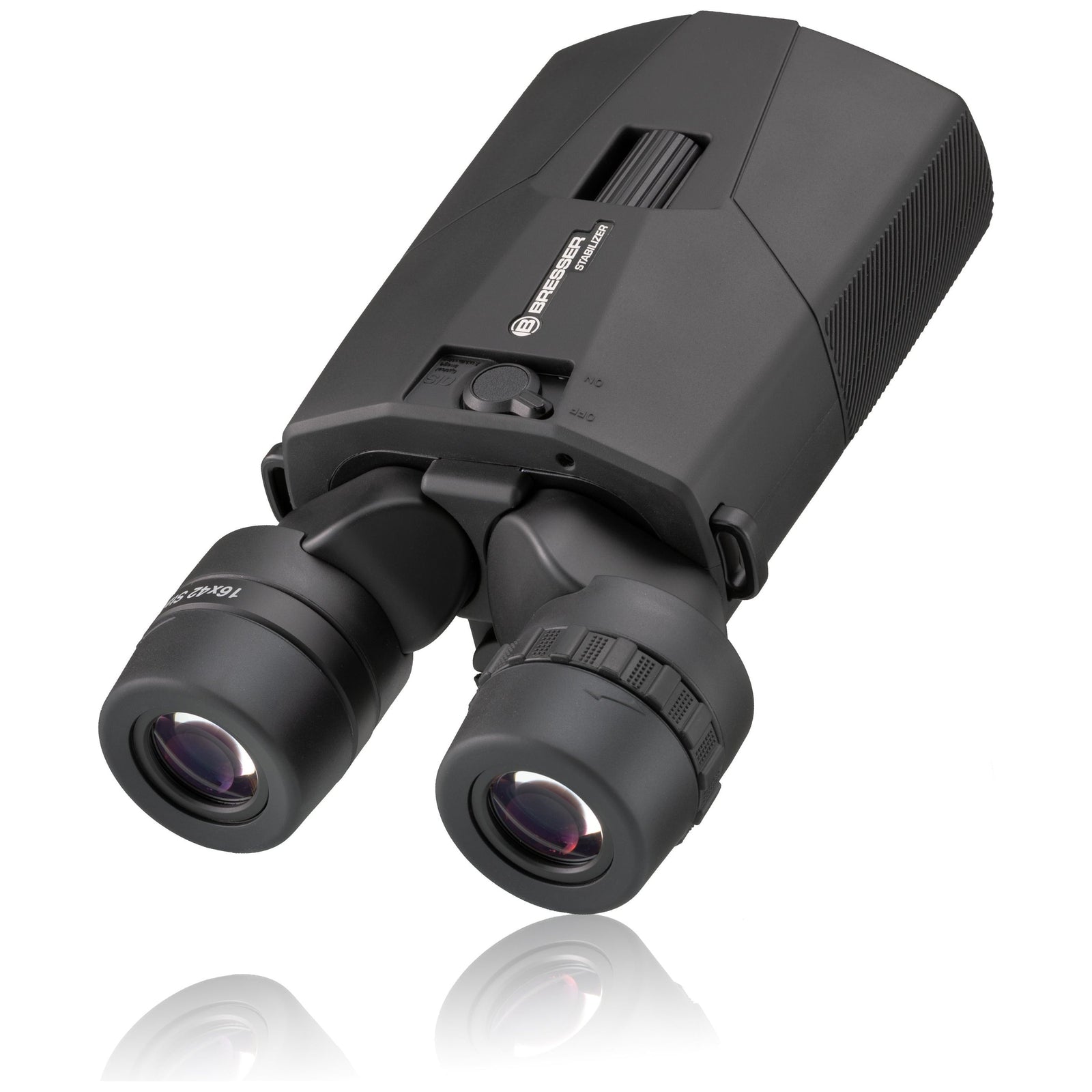 BRESSER 16x42 STABILIZER OIS Binoculars with Image Stabiliser - Vega Vision
