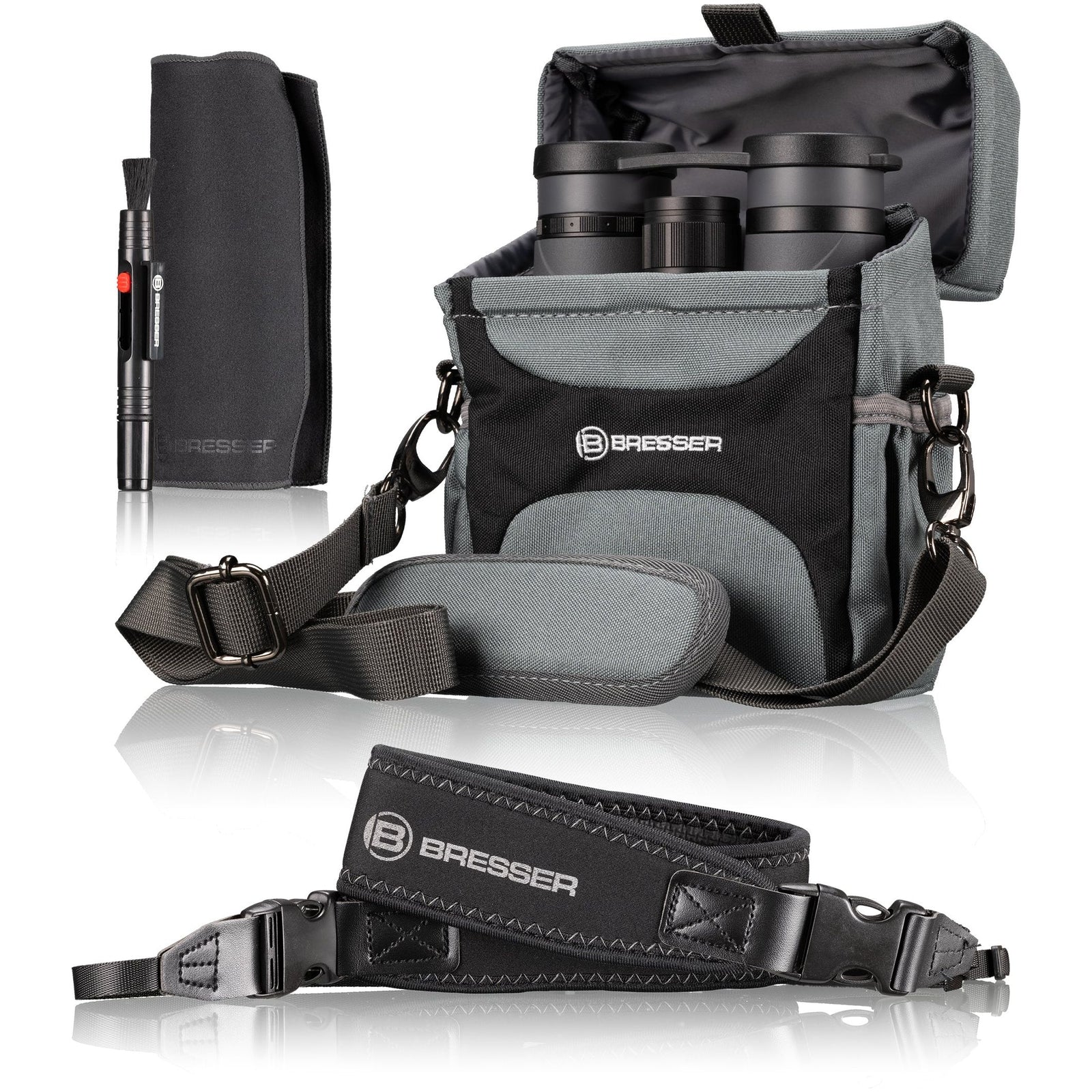 BRESSER Pirsch ED 10x50 Binoculars with Phase Coating - Vega Vision