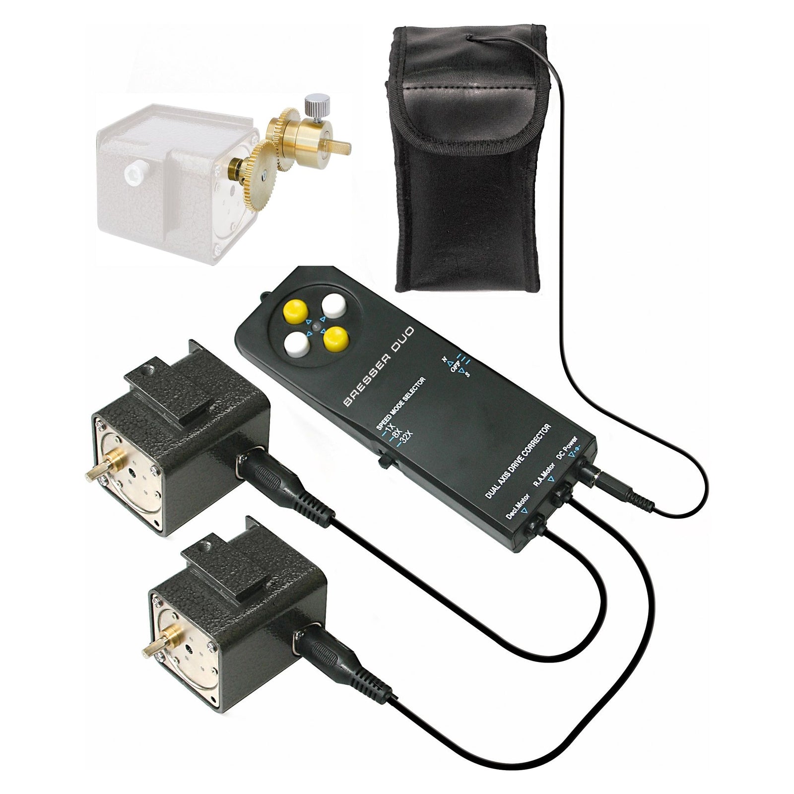BRESSER RA/DEC-Motor Kit Duo for EXOS-2 and EQ/MON-2 - Vega Vision