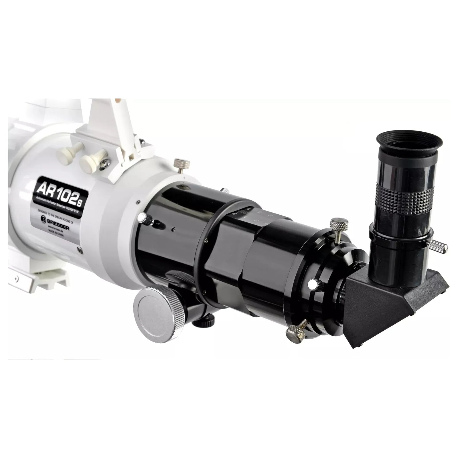 BRESSER Messier AR-102s/600 Hexafoc EXOS-1/EQ4 - Vega Vision