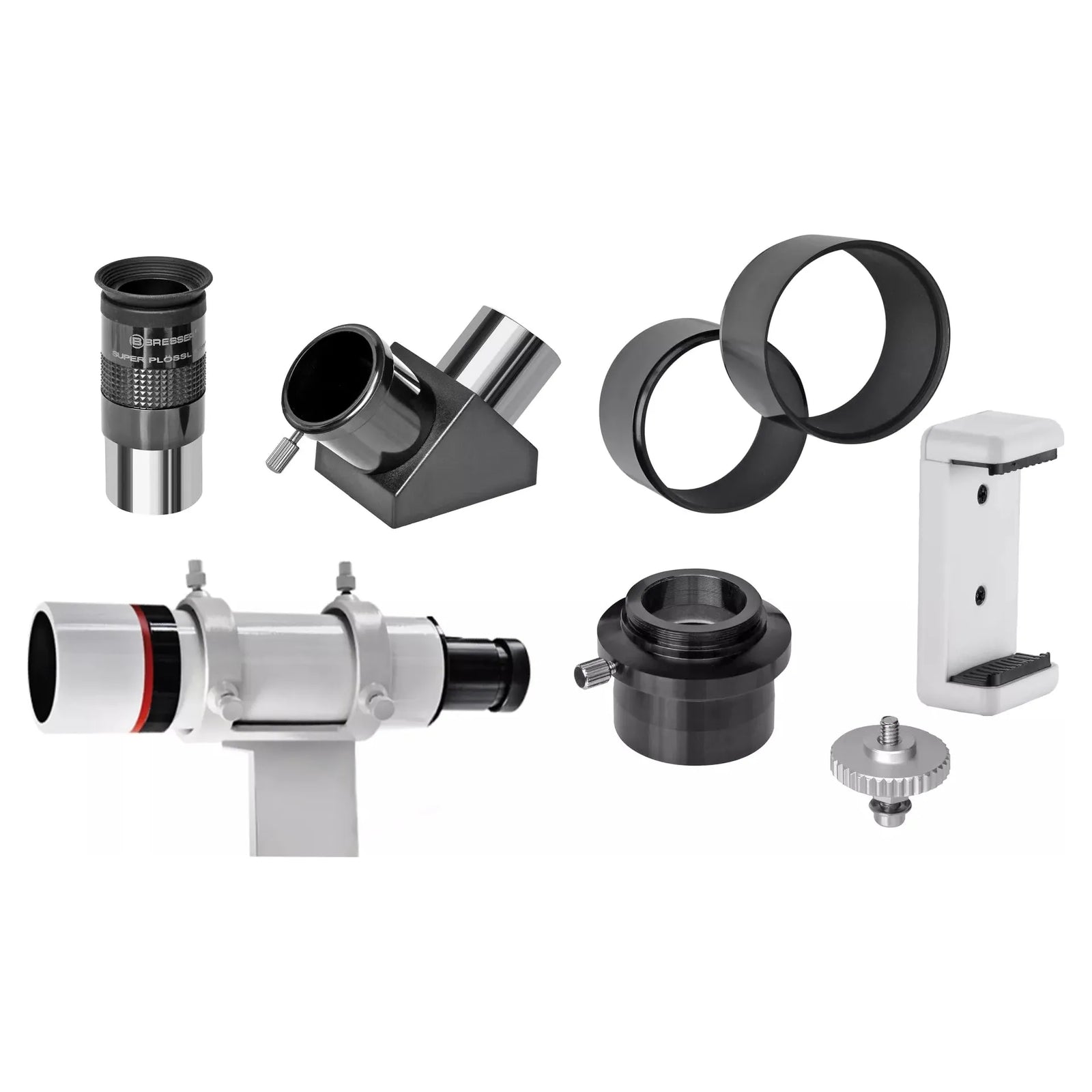 BRESSER Messier AR-102s/600 Hexafoc EXOS-1/EQ4 - Vega Vision