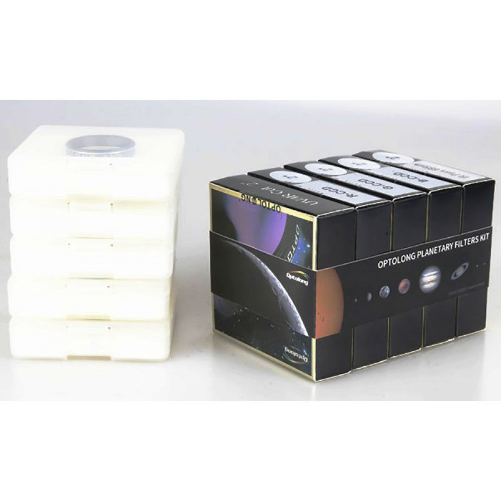 Optolong Planetary Filter Kit 1.25" - Set of UV/IR Cut, R, G, B and IR685 Filters - Vega Vision