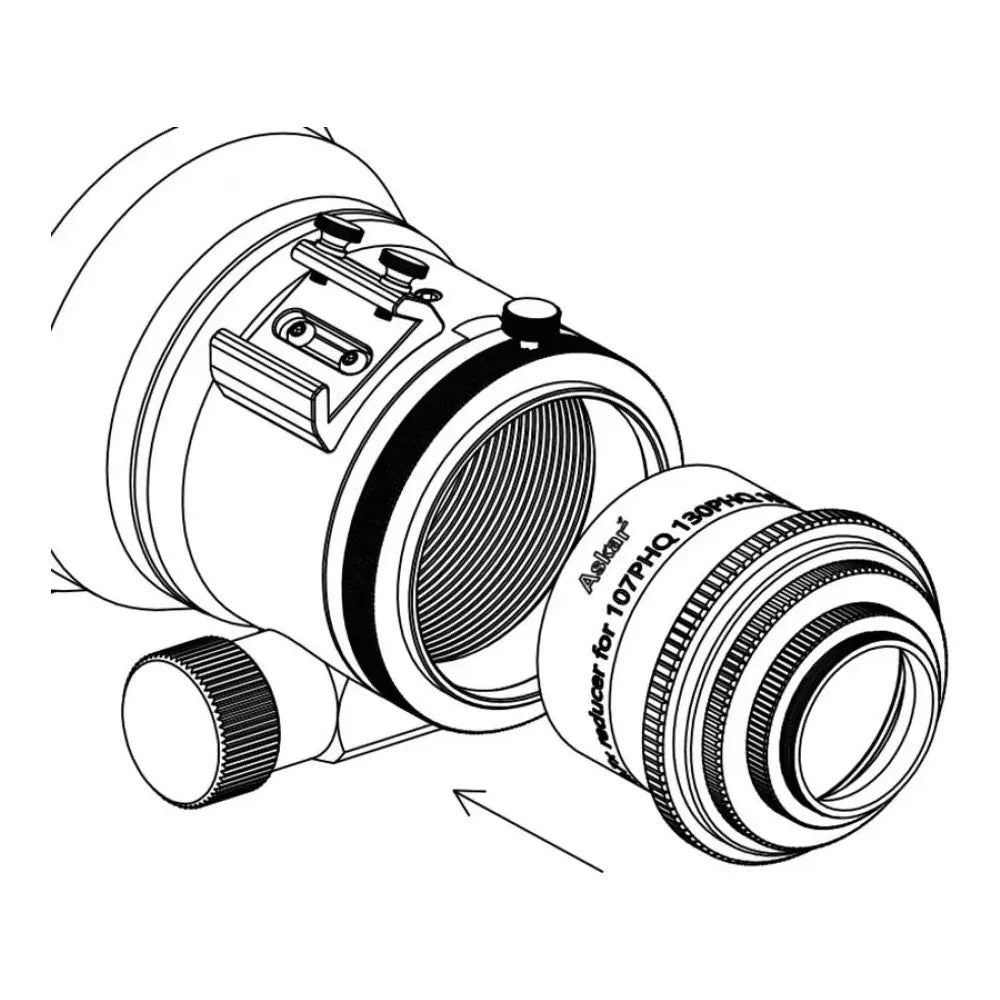 ASKAR 3" f/4.9 0.7x Reducer for ASKAR 107PHQ and 130PHQ Telescopes - Vega Vision