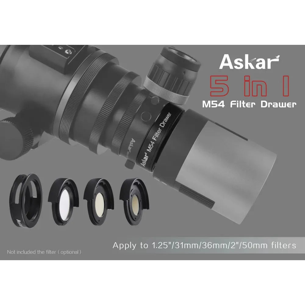 ASKAR 5-in-1 M54 Filter Drawer - Vega Vision