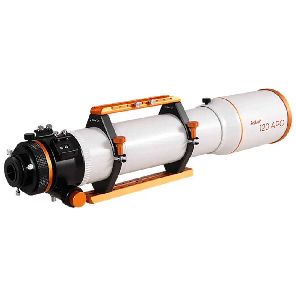 ASKAR 120APO Triplet f/7 Apochromatic Refractor Telescope with 0.8x Reducer/Flattener - Vega Vision
