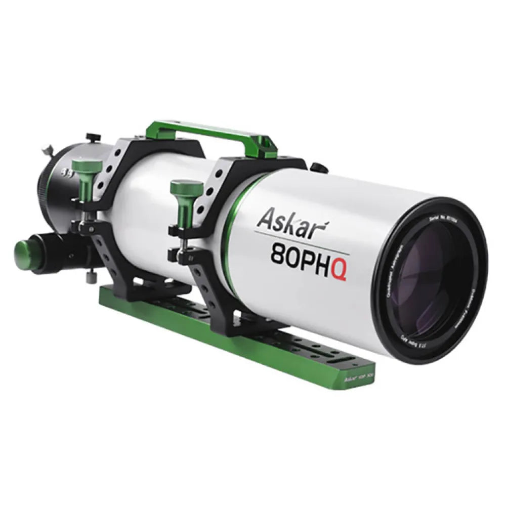 ASKAR 80PHQ 80mm f/7.5 ED APO Quadruplet Apochromatic Astrograph Refractor Telescope - Vega Vision