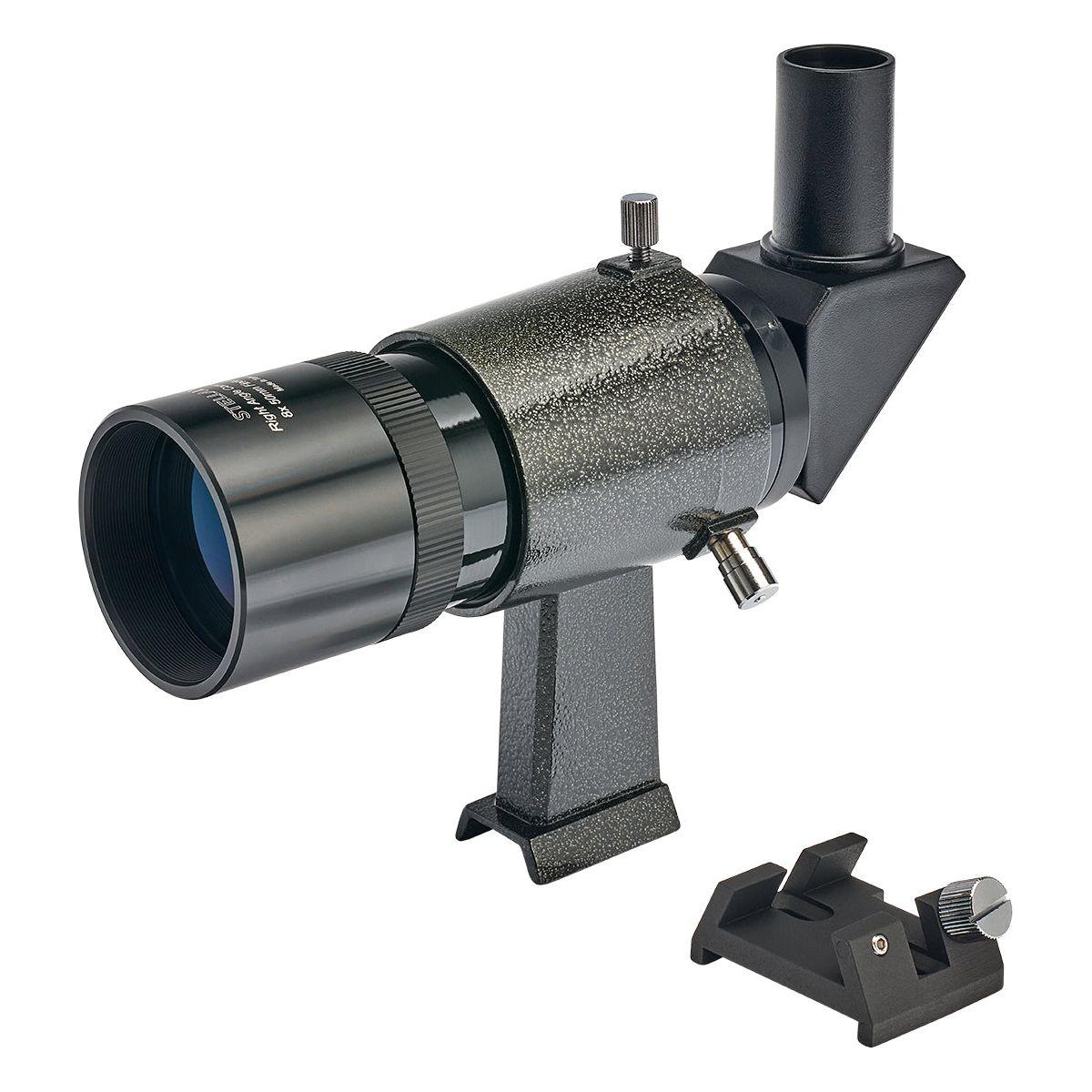StellaLyra 8x50 Right Angled, Correct Image (RACI) Finder Scope with Bracket - Vega Vision