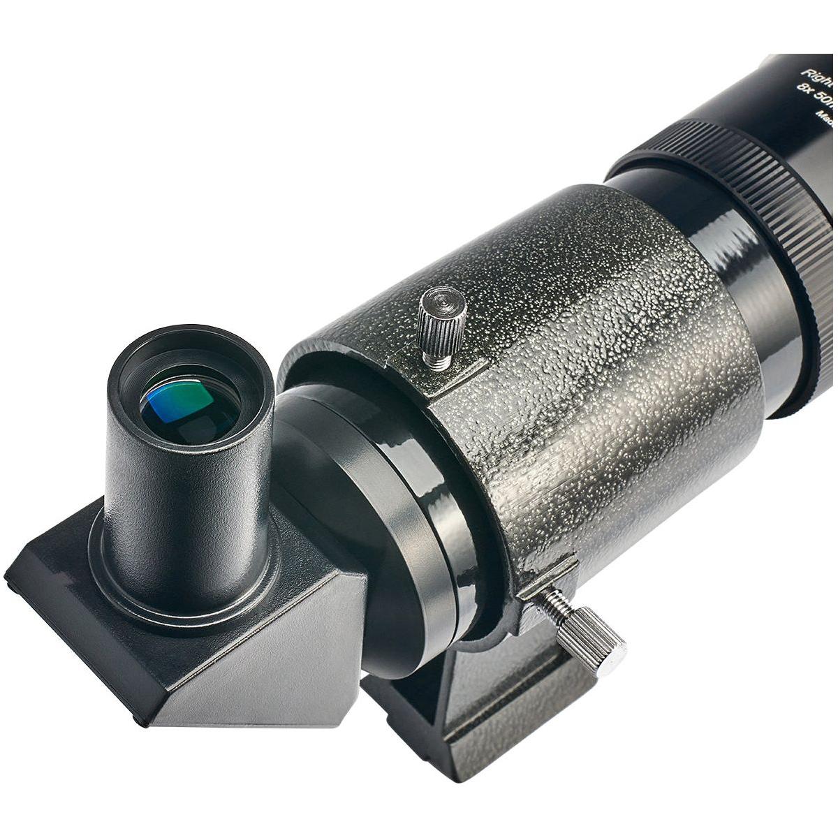 StellaLyra 8x50 Right Angled, Correct Image (RACI) Finder Scope with Bracket - Vega Vision