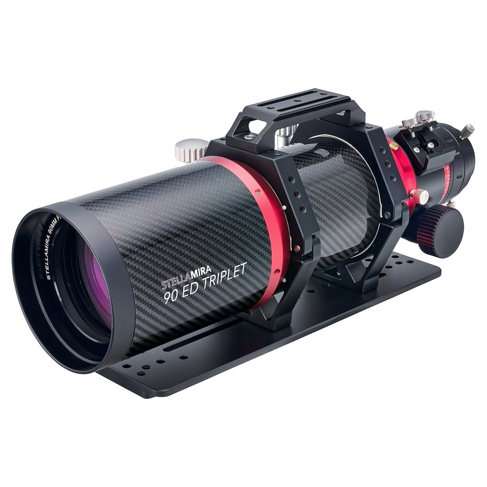 StellaMira 90mm f/6 ED Triplet Refractor Telescope - Vega Vision