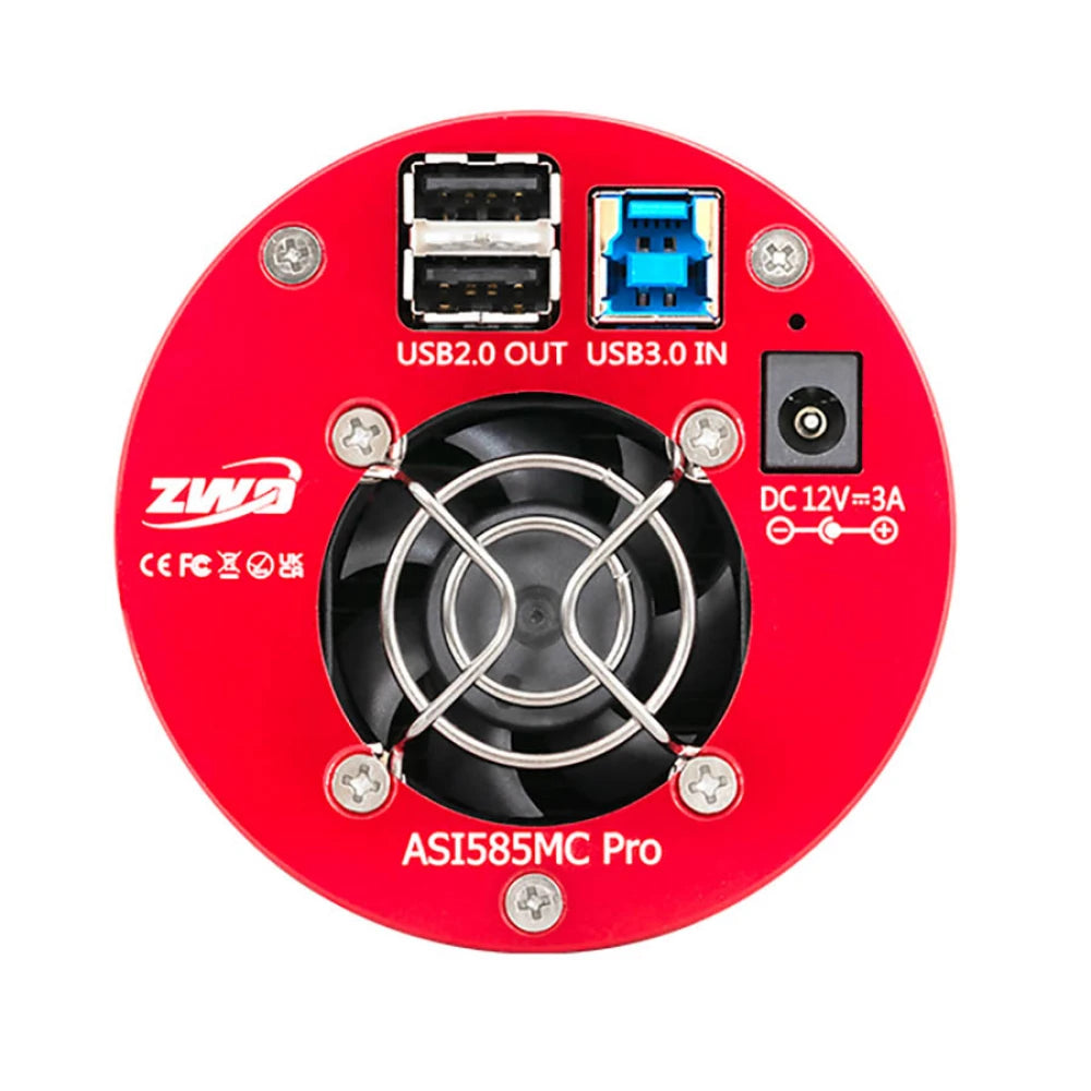ZWO ASI585MM-PRO USB3.0 Cooled Monochrome CMOS Camera - Vega Vision