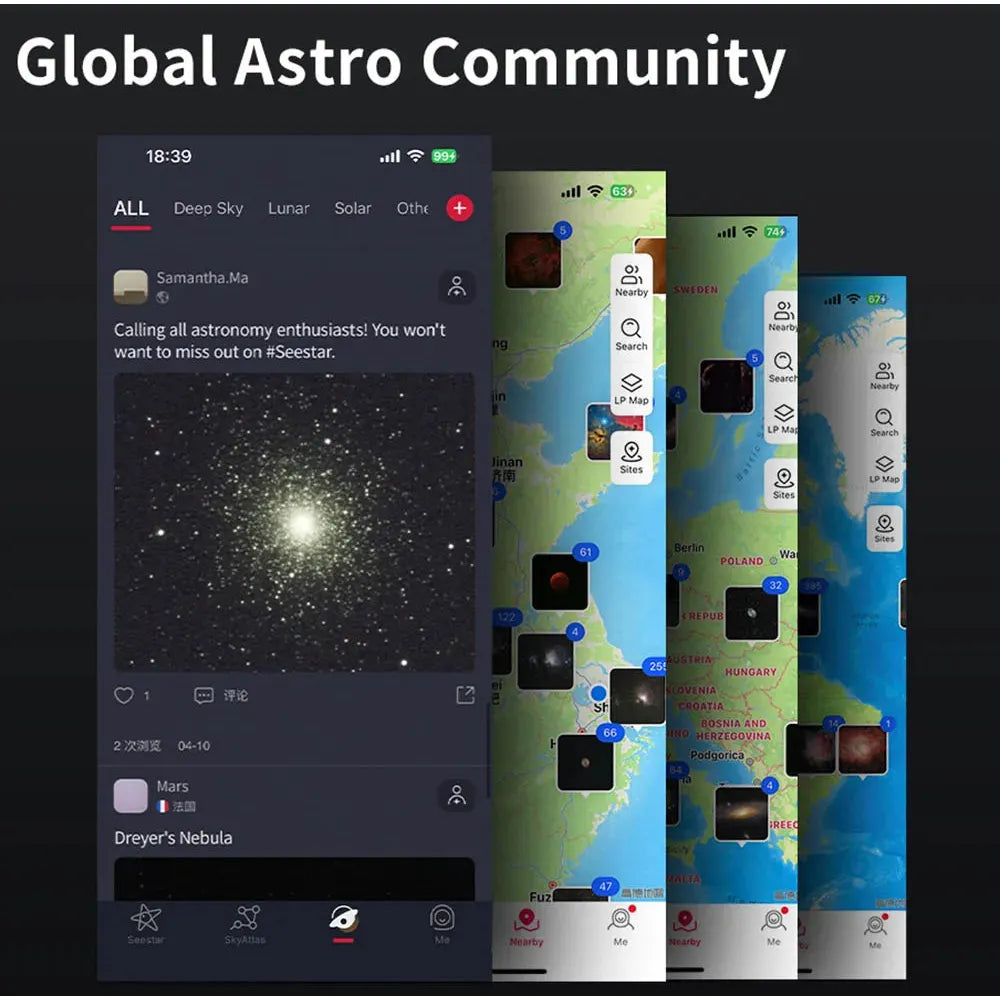 ZWO Seestar S50 All-in-One Smart Refractor Telescope - Vega Vision