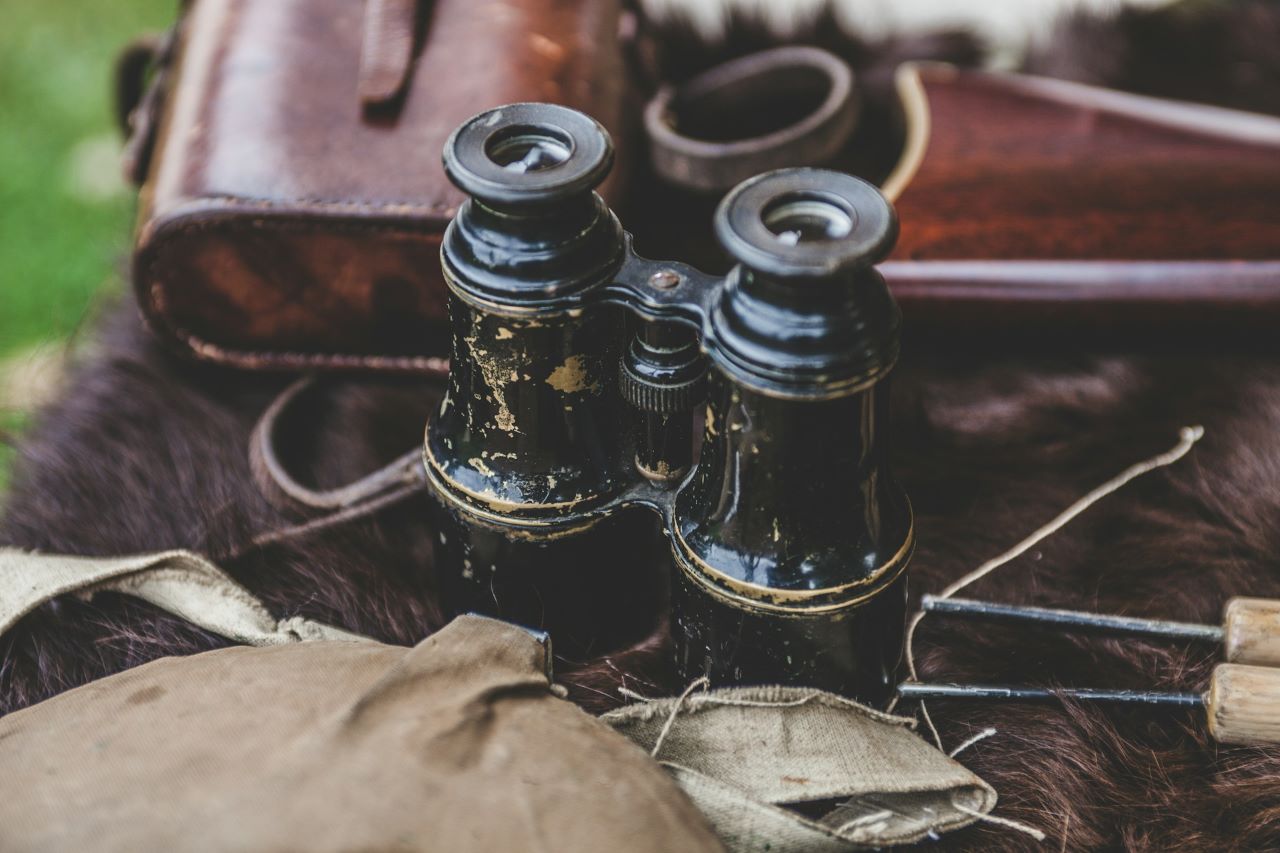 vintage binoculars