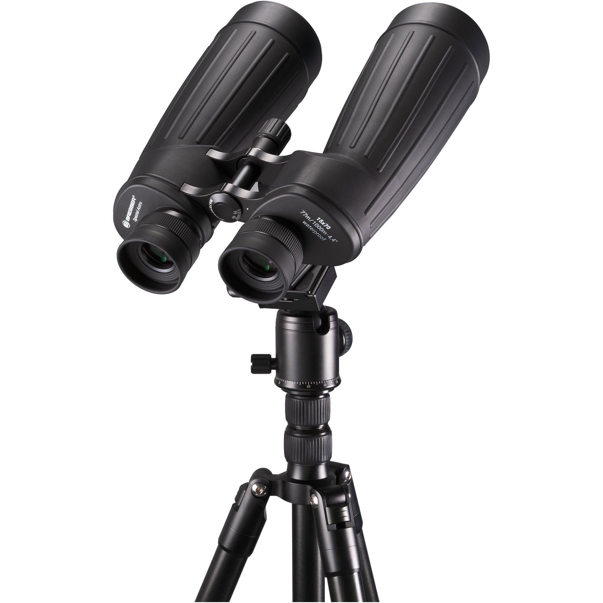 BRESSER NightExplorer 15x70 Astronomy Binoculars + Tripod and Carry Rucksack Bundle