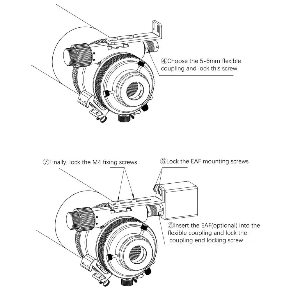 ASKAR 120APO Triplet f/7 Apochromatic Refractor Telescope with 1x Flattener and 0.8x Reducer/Flattener