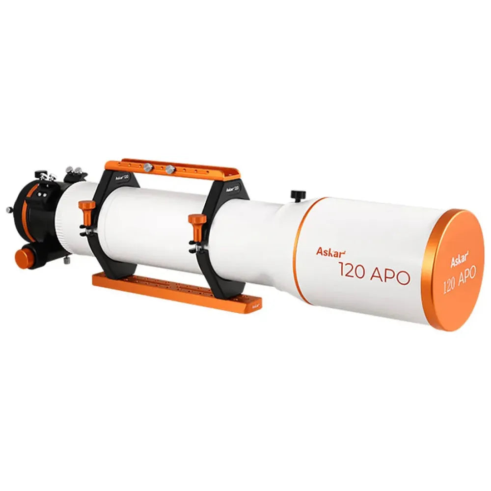 ASKAR 120APO Triplet f/7 Apochromatic Refractor Telescope with 1x Flattener and 0.8x Reducer/Flattener