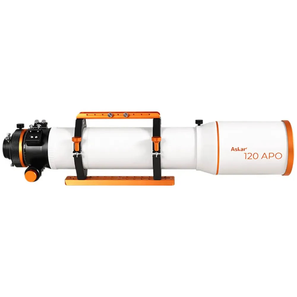 ASKAR 120APO Triplet f/7 Apochromatic Refractor Telescope with 1x Flattener and 0.8x Reducer/Flattener