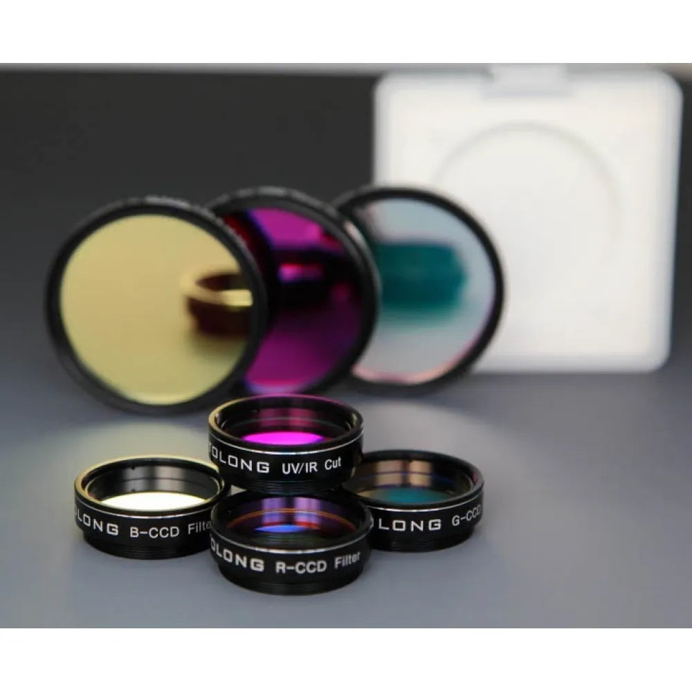 Optolong LRGB-CCD Filter Set 1.25" - Set of Luminance (IR-cut, Red, Green and Blue CCD Filters)