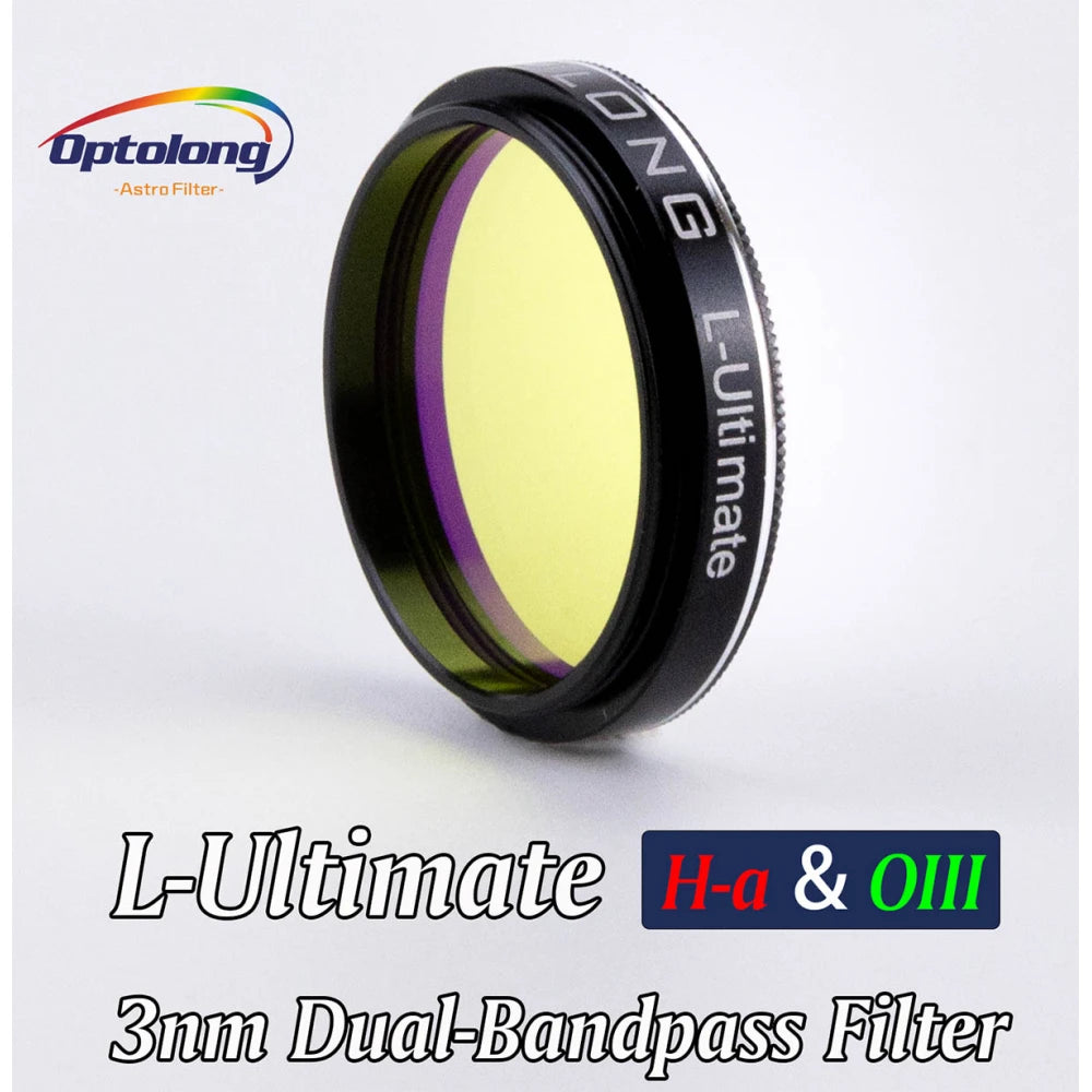 Optolong L-Ultimate Light Pollution Dual-Bandpass 3nm Narrowband Imaging Filter - 1.25&quot;