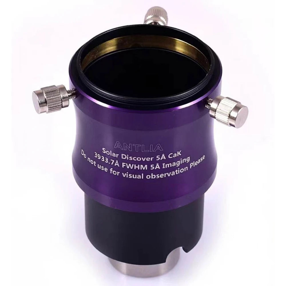 Antlia Solar Discover CaK Calcium-K 5Å Imaging Solar Filter Assembly with 2x Barlow - Vega Vision