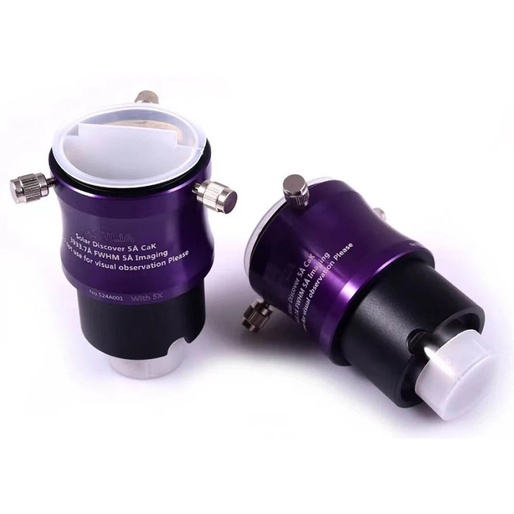 Antlia Solar Discover CaK Calcium-K 5Å Imaging Solar Filter Assembly with 2x Barlow - Vega Vision