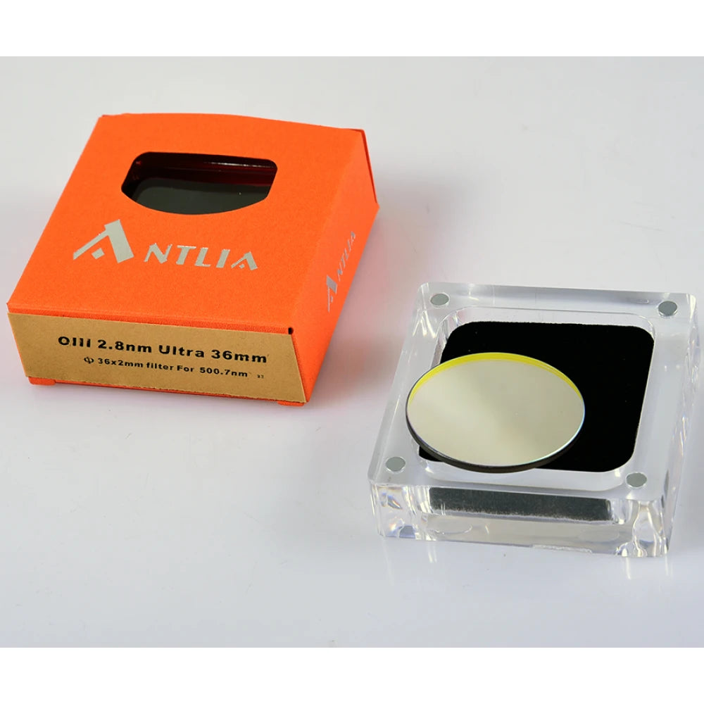 ANTLIA ULTRA 2.8nm OIII Ultra Narrowband Filter - 36mm Unmounted - Vega Vision