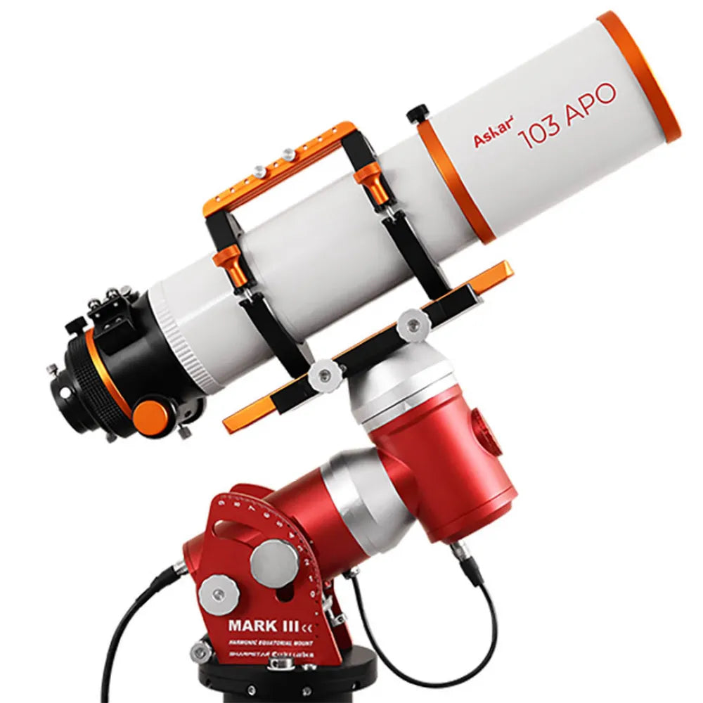 ASKAR 103APO Triplet f/6.8 APO Refractor Telescope with 1x Flattener, 0.8x Reducer and 0.6x Reducer