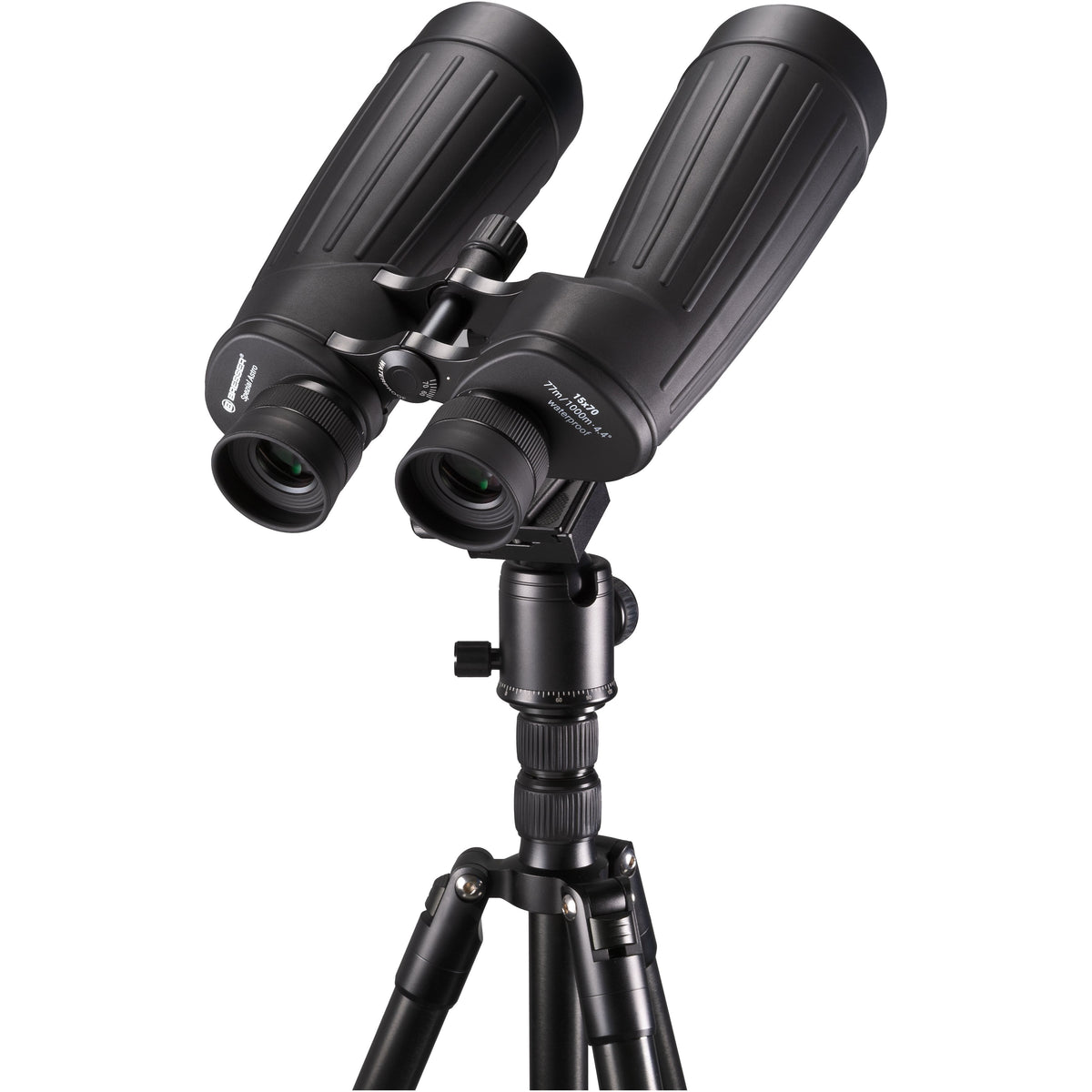 BRESSER NightExplorer 15x70 Astronomy Binoculars + Tripod and Carry Rucksack Bundle - Vega Vision