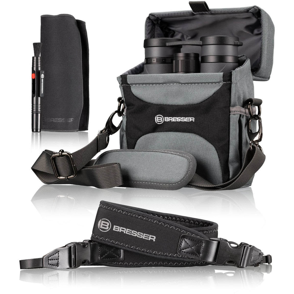 BRESSER Pirsch ED 10x50 Binoculars with Phase Coating - Vega Vision