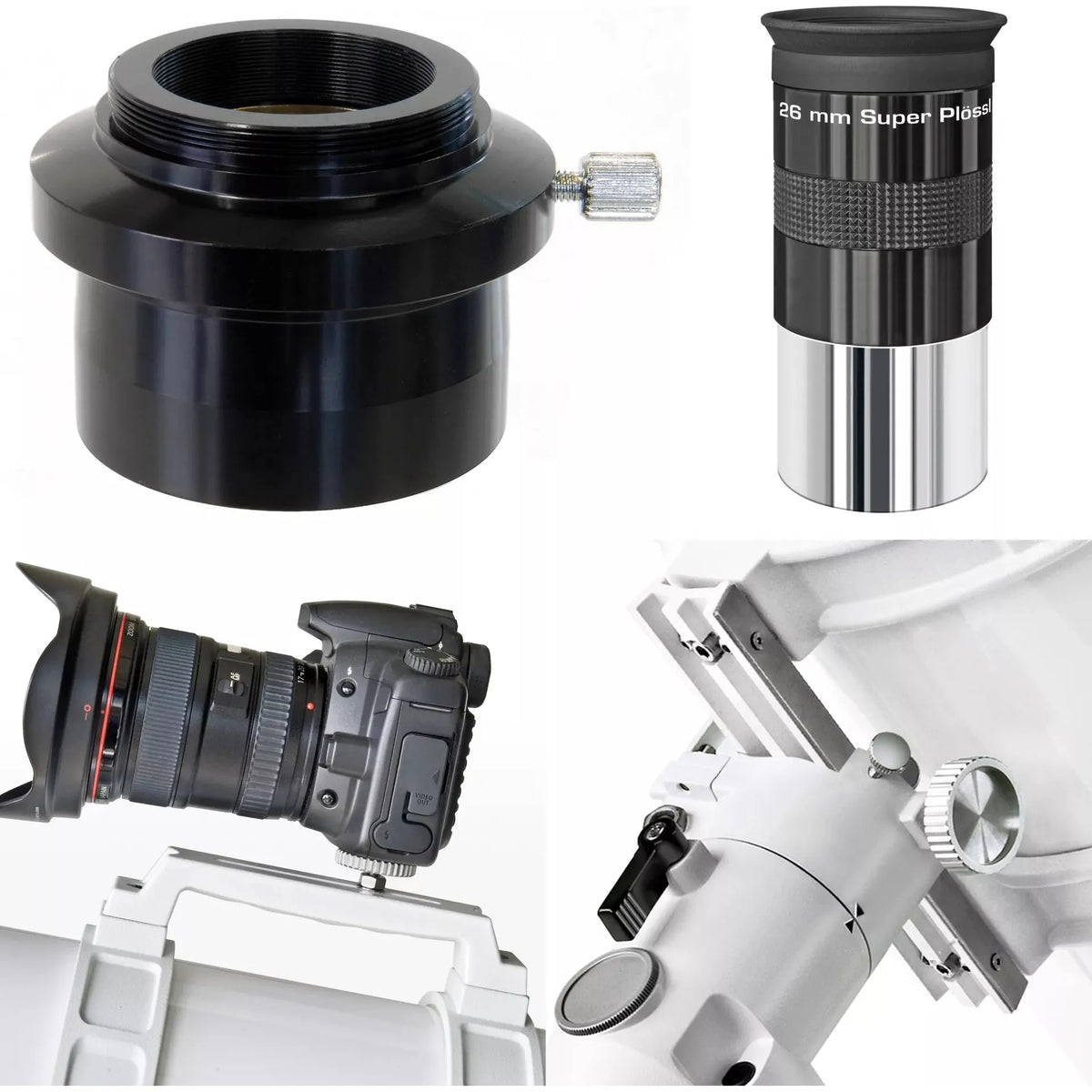 BRESSER Messier AR-102s/600 Hexafoc EXOS-1/EQ4 - Vega Vision