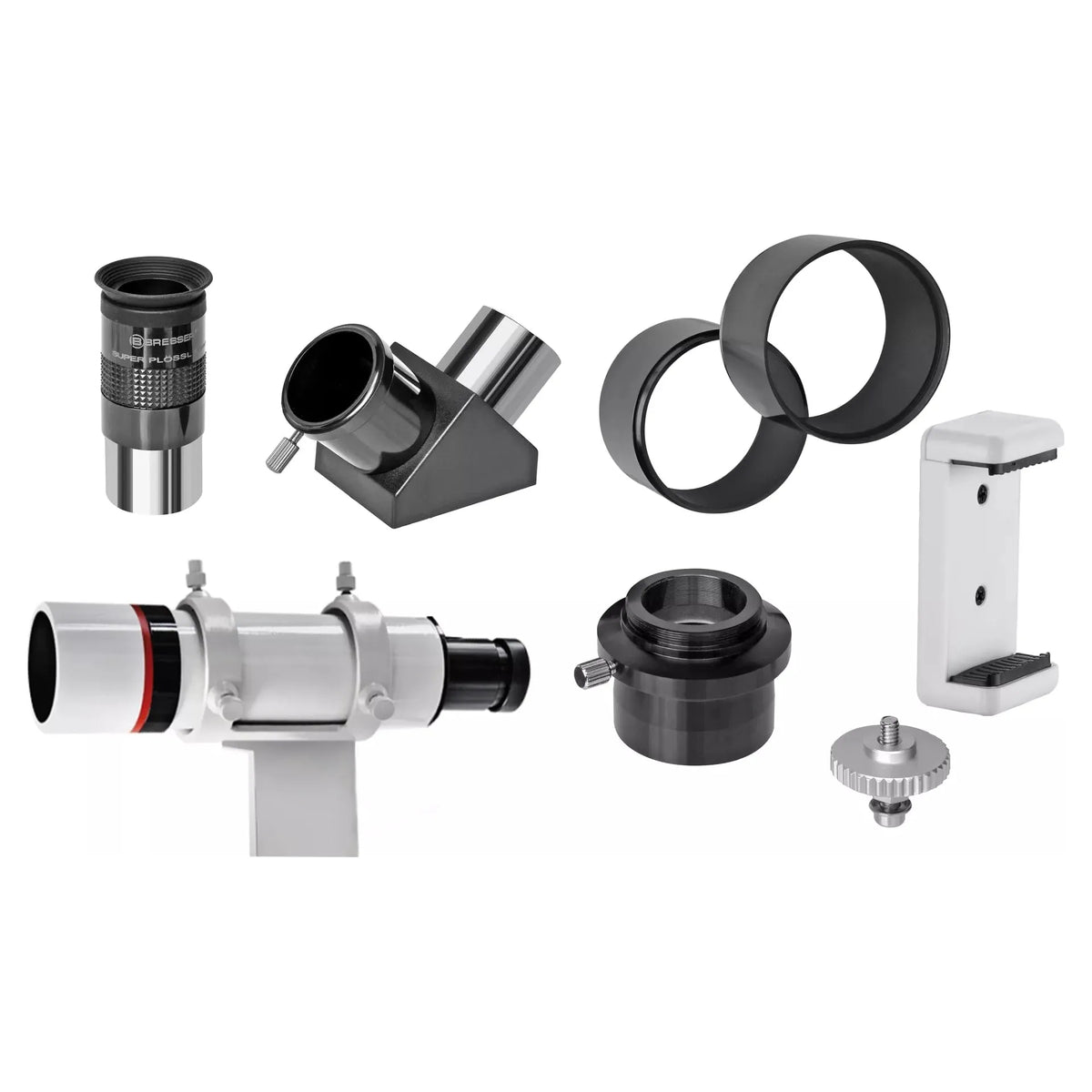 BRESSER Messier AR-102s/600 Hexafoc EXOS-1/EQ4 - Vega Vision