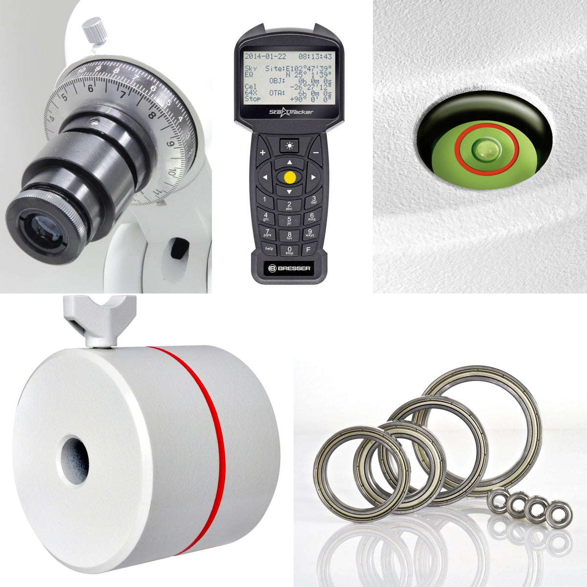 BRESSER Messier AR-102xs/460 EXOS-2/EQ5 Goto Telescope - Vega Vision