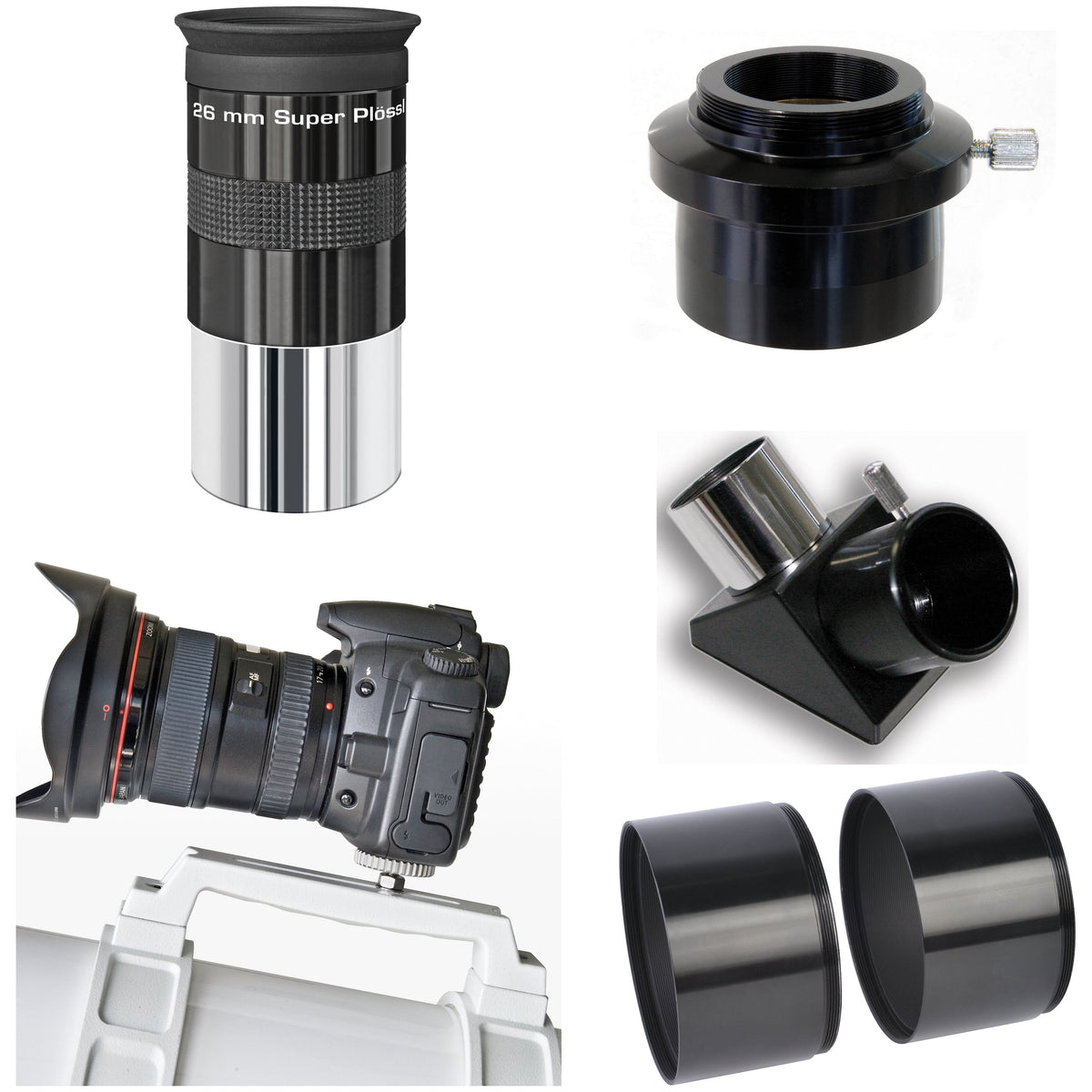 BRESSER Messier AR102/1000 EXOS2 GOTO Telescope Starter Kit - Vega Vision