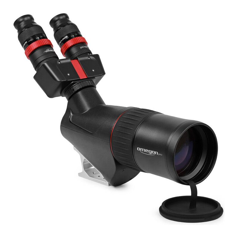 Omegon Spotting scope 40x80mm with binocular viewer - Vega Vision