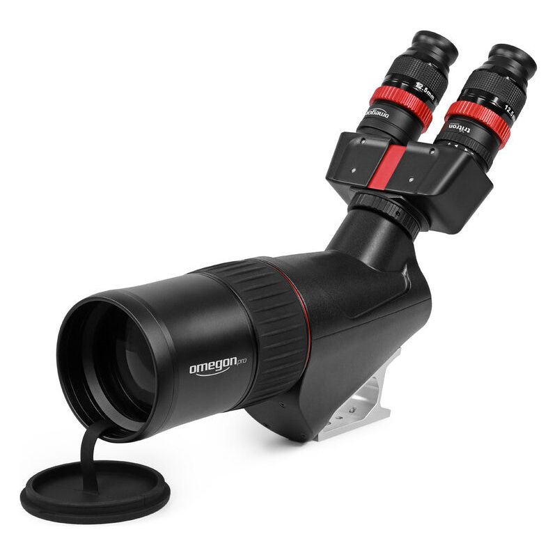 Omegon Spotting scope 40x80mm with binocular viewer - Vega Vision