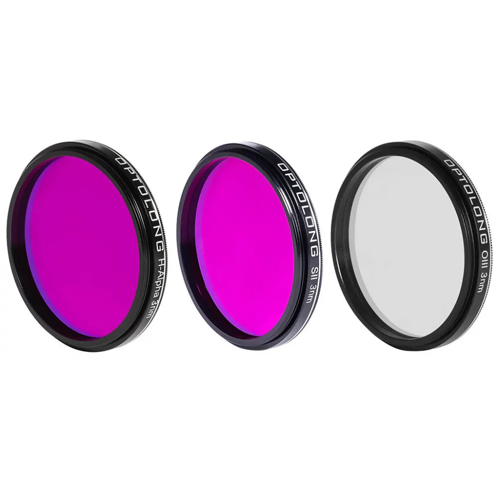 Optolong HSO 3nm Ultra Narrow Band Deep Sky Imaging Filter SET 2&quot; for CCD/CMOS Astro Photography - Vega Vision