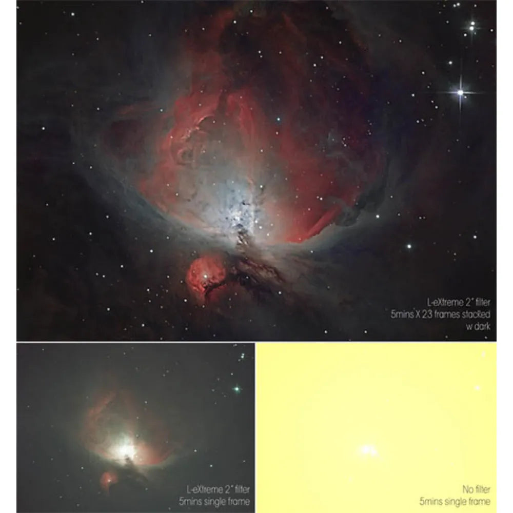 Optolong L-eXtreme Light Pollution Dual-Bandpass Narrowband Imaging Filter - 1.25&quot; - Vega Vision