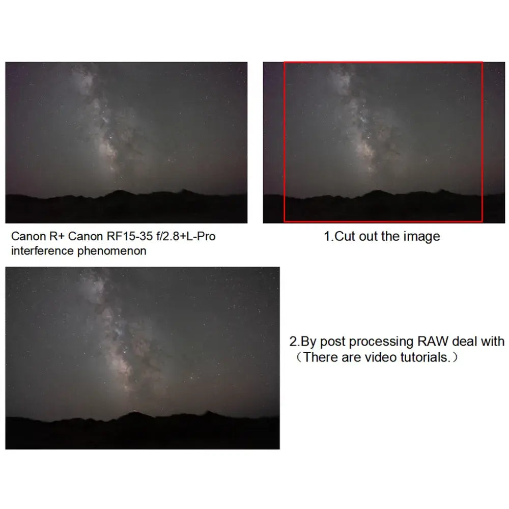 Optolong L-PRO Maximum Luminosity Filter for Canon EOS-R Cameras - Vega Vision