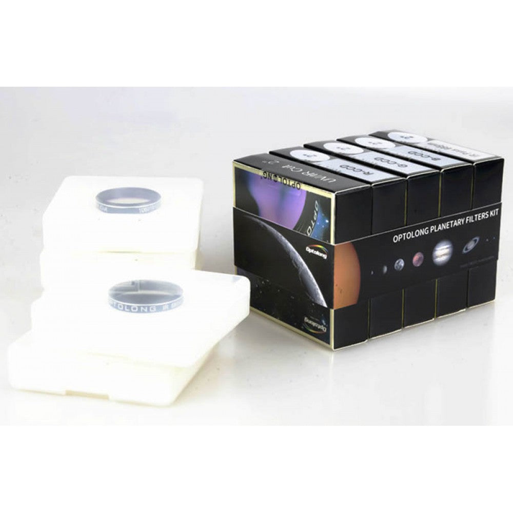 Optolong Planetary Filter Kit 1.25" - Set of UV/IR Cut, R, G, B and IR685 Filters - Vega Vision