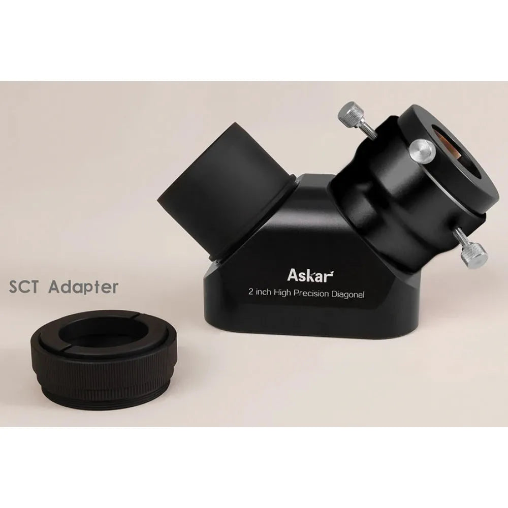 Askar 2" High Precision Mirror Diagonal with Dielectric Coating with SCT Adapter - Vega Vision