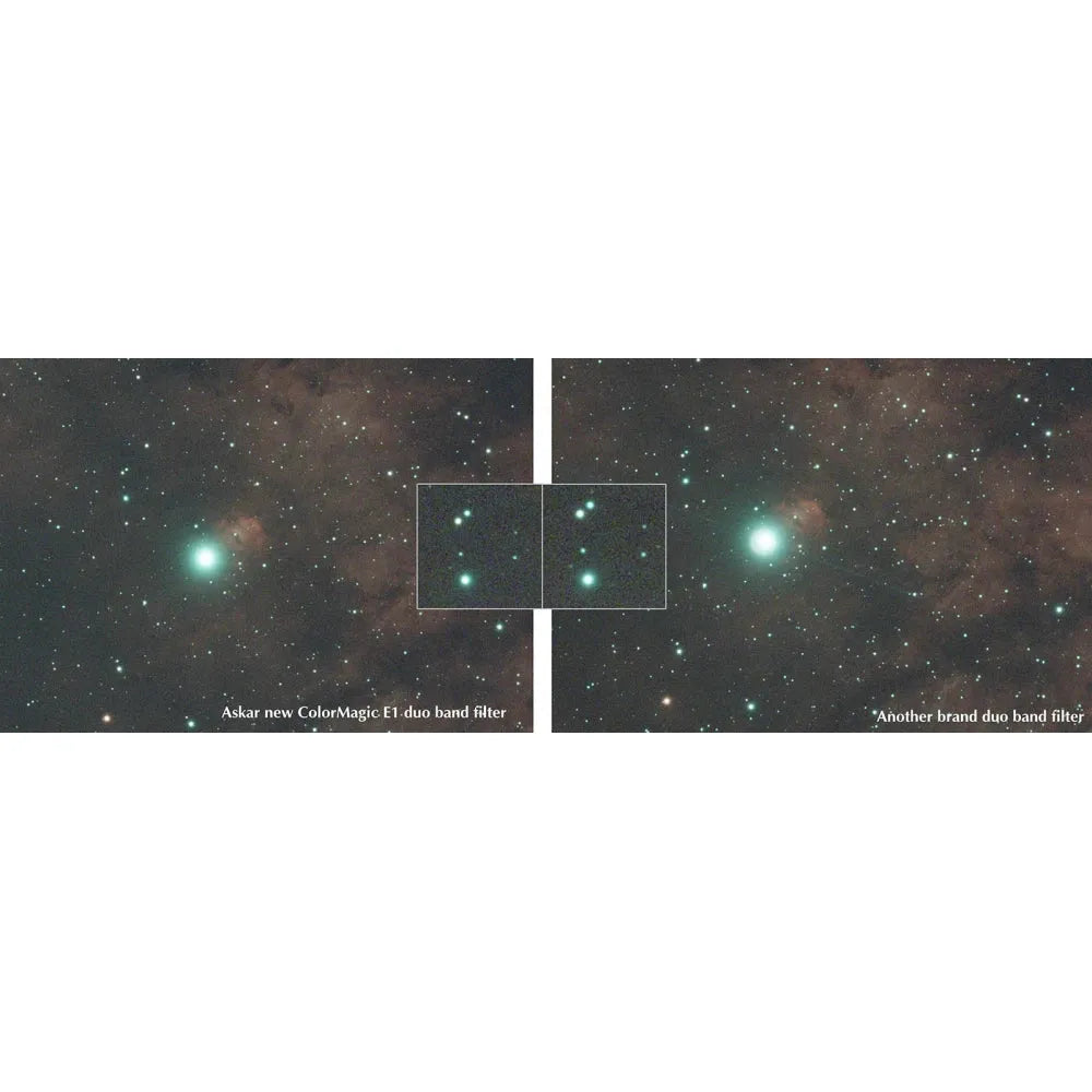 Askar ColourMagic ULTRA E1 Duo-Band 3nm Narrowband Imaging Filter - 2" - Vega Vision