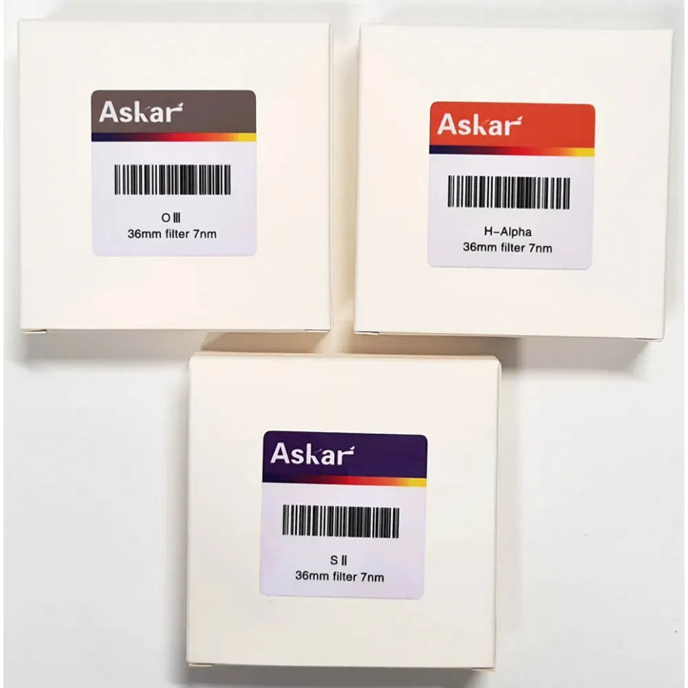 Askar OIII 7nm Narrowband Imaging Filter - 36mm Unmounted - Vega Vision