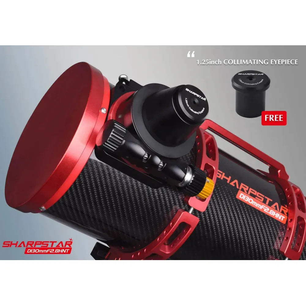SharpStar 13028HNT 130mm Super-Fast f/2.8 Hyperboloid Newtonian Reflector Telescope - RED - Vega Vision