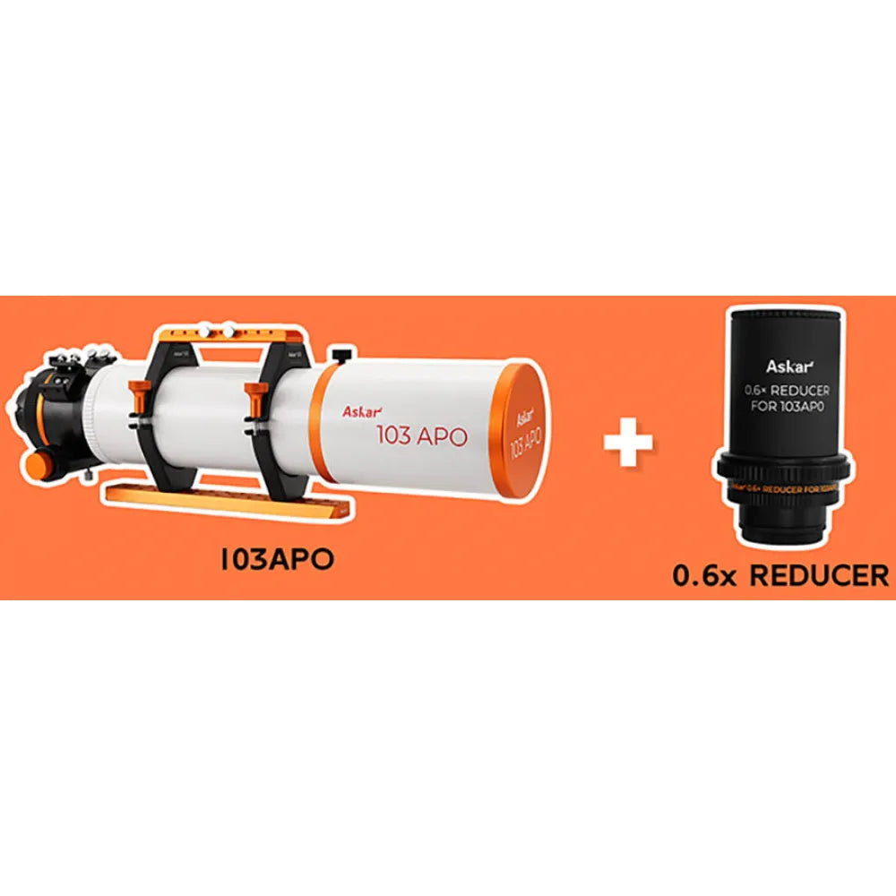 ASKAR 103APO Triplet f/6.8 APO Refractor Telescope with 0.6x Reducer - Vega Vision