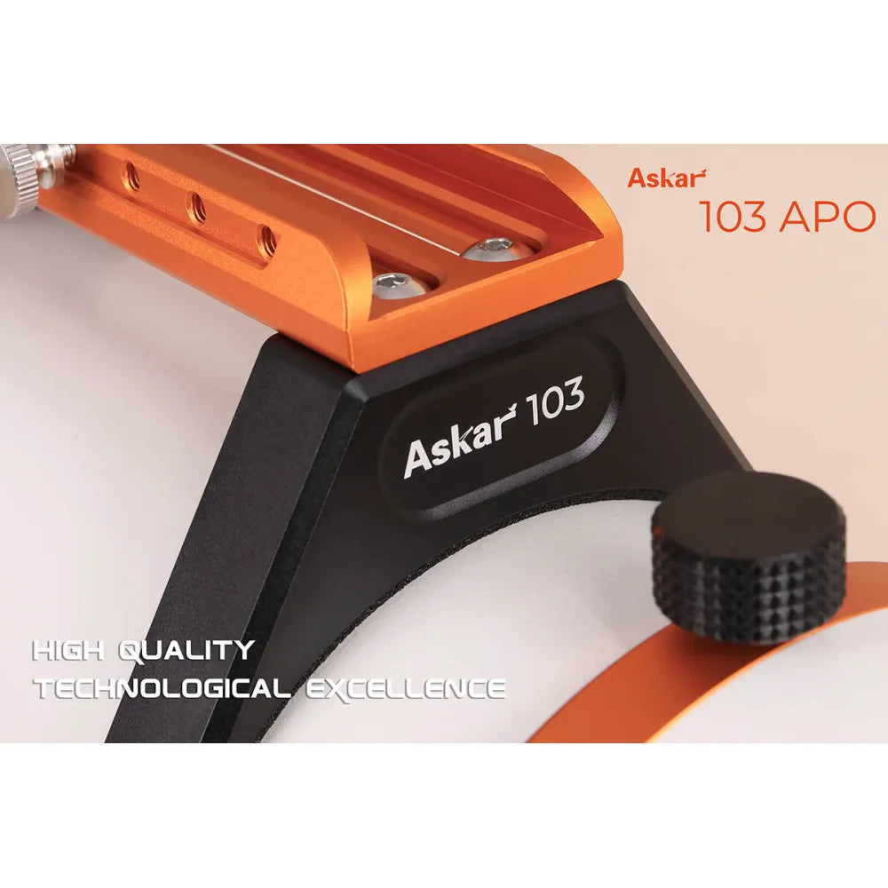 ASKAR 103APO Triplet f/6.8 APO Refractor Telescope with 0.8x Reducer and 0.6x Reducer - Vega Vision