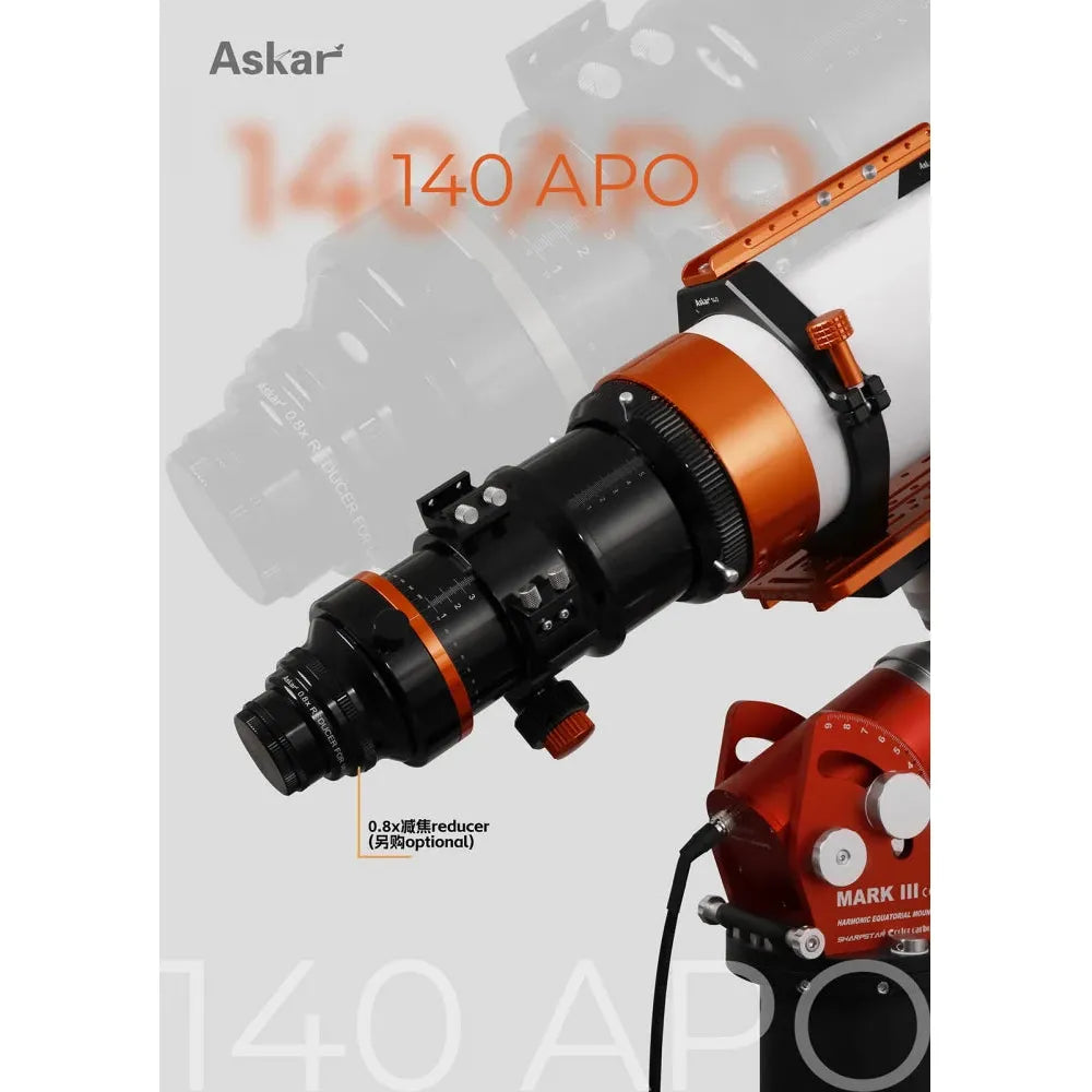ASKAR 140APO f/7 Triplet ED APO Apochromatic Refractor Telescope - Vega Vision