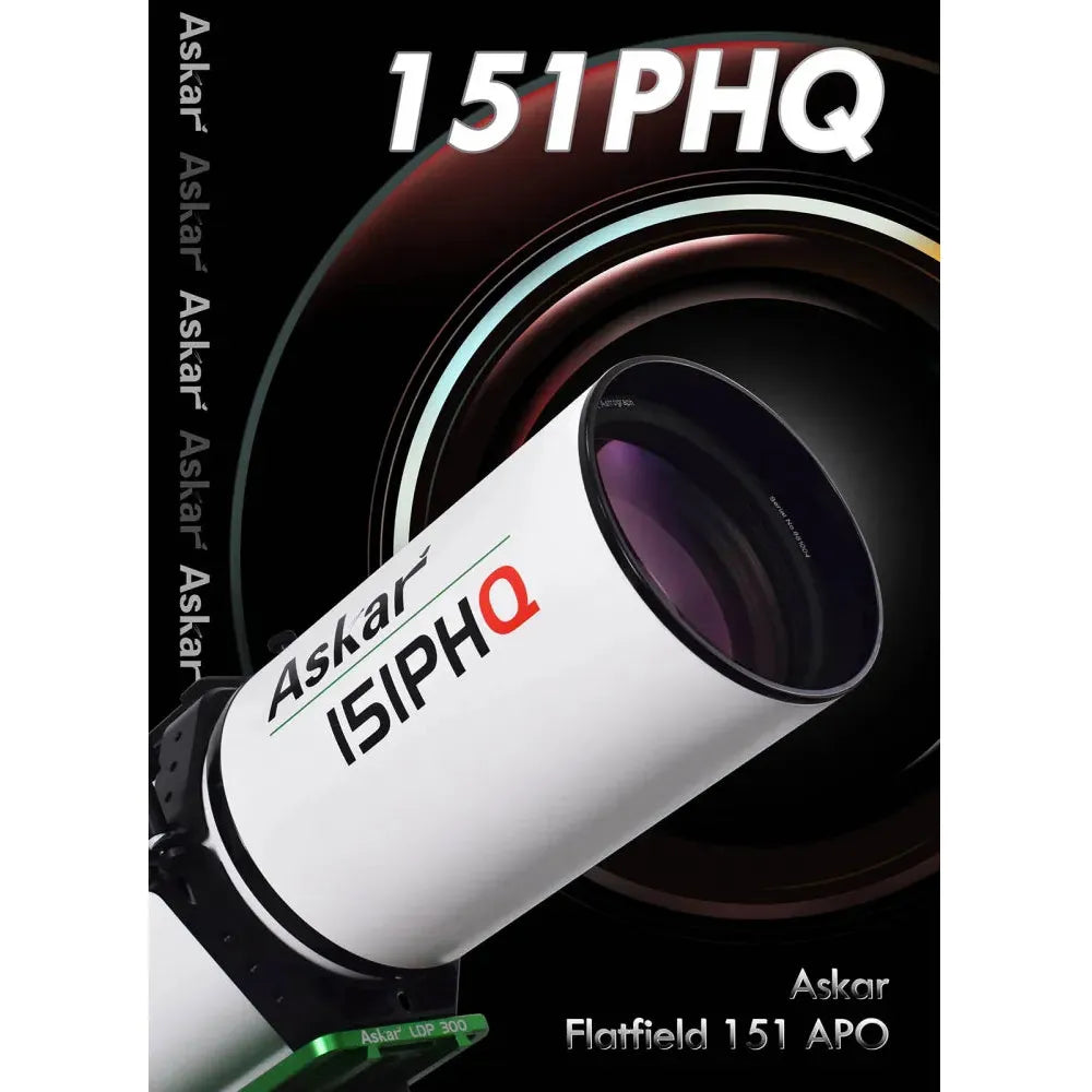 ASKAR 151PHQ 151mm f/7 ED APO Quadruplet Apochromatic Refractor Telescope - Vega Vision