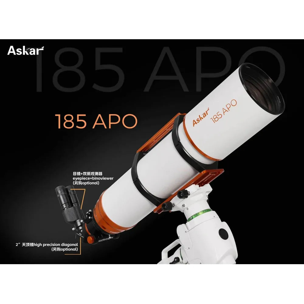 ASKAR 185APO 185mm f/7 ED APO Triplet Apochromatic Refractor Telescope - Vega Vision