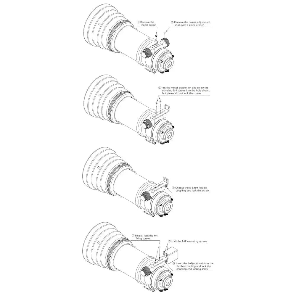 ASKAR 203APO 203mm f/7 ED APO Triplet Apochromatic Refractor Telescope - Vega Vision