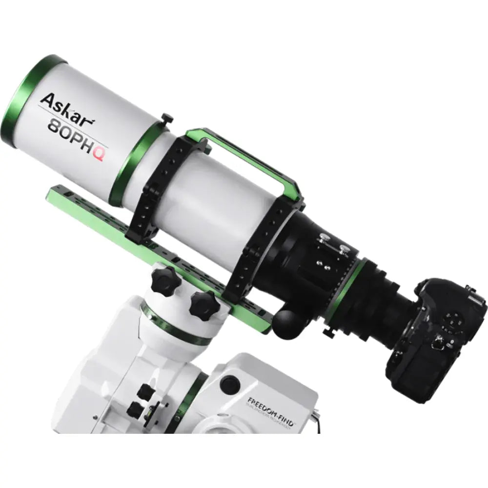 ASKAR 80PHQ 80mm f/7.5 ED APO Quadruplet Apochromatic Astrograph Refractor Telescope - Vega Vision